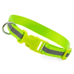 Reflective Dog Collar (yellow-green)